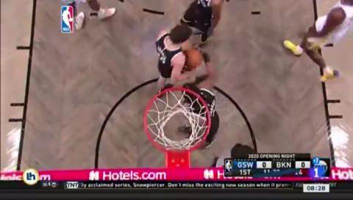 Telediario 1 - Irving y Durant se exhiben ante Warriors; Clippers fueron mejores que Lakers