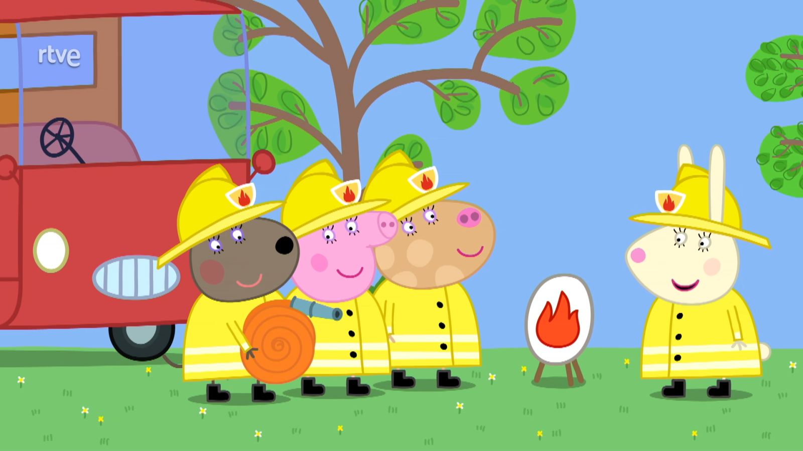Peppa Pig - Prácticas de bomberos - RTVE.es - Peppa Pig | Ver