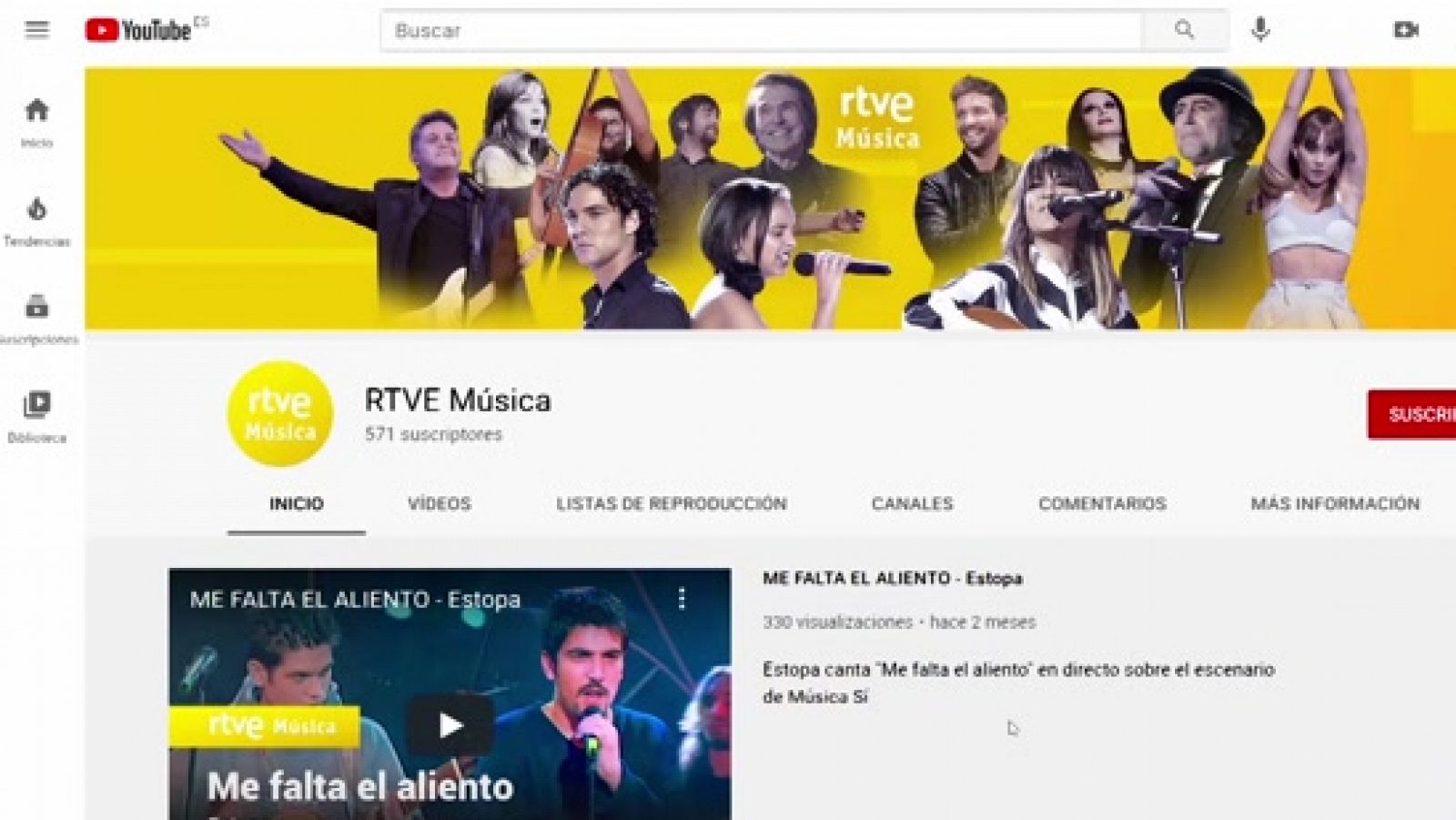El nuevo canal de Youtube de RTVE repasa las mejores actuaciones musicales de los últimos 60 años | Ver