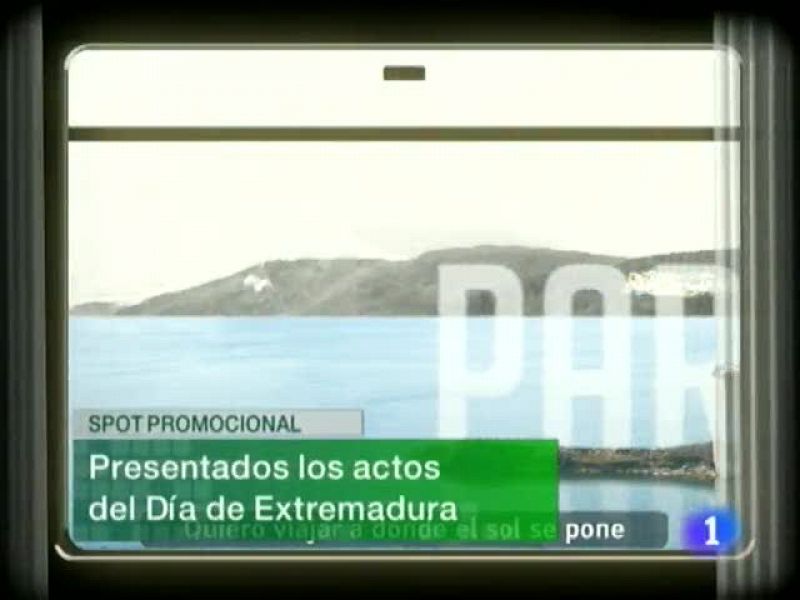  Noticias de Extremadura. Informativo Territorial de Extremadura. (28/08/09)