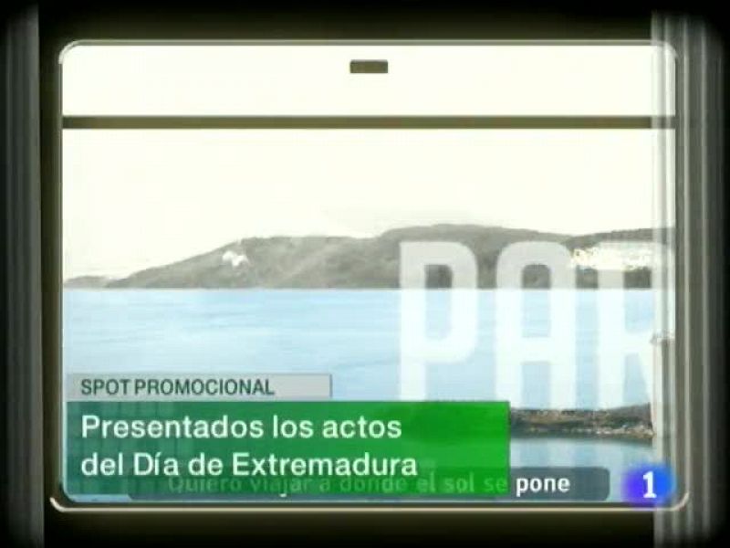 Noticias de Extremadura. Informativo Territorial de Extremadura. (28/08/09)