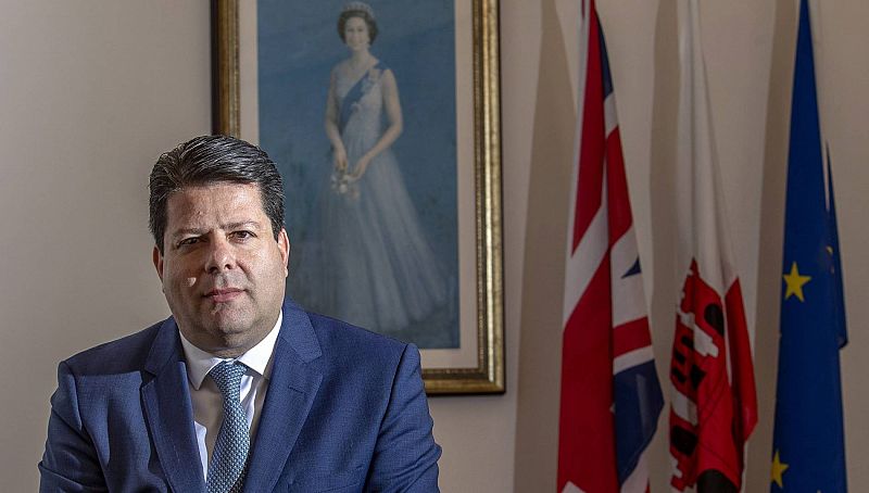 Fabian Picardo, ministro principal de Gibraltar: "Habrá un acuerdo entre Reino Unido y la UE"