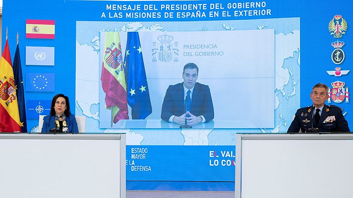 Informativo 24h - Sánchez agradece a las tropas en el exterior