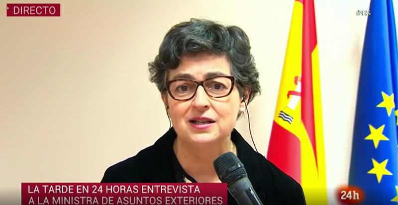 Laya: "Si no hay acuerdo, Gibraltar ser frontera externa de la UE" - La tarde en 24h | Ver