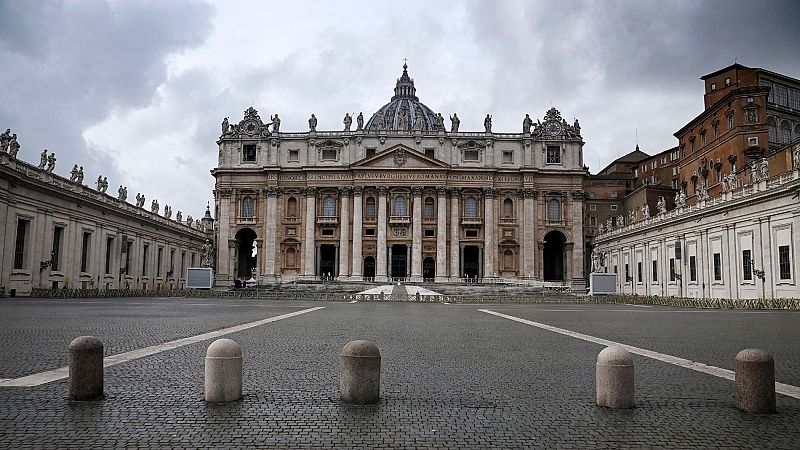 'Urbi et orbi' sin fieles en la plaza de San Pedro en el Vaticano por la pandemia