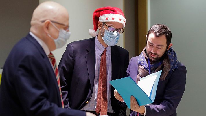 Telediario 1 - Bruselas acelera la tramitación del acuerdo comercial post-Brexit