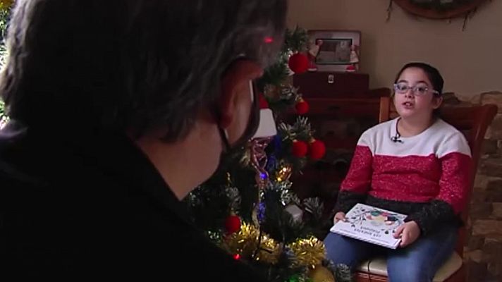 Telediario 1 - 'Los Abrazos Perdidos', el confinamiento visto por una niña de 9 años