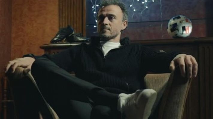 Telediario 1 - Luis Enrique hace balance de su 2020