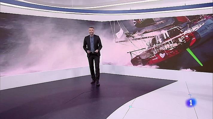 Telediario 1 - El día de Navidad es especial hasta para los regatistas de la Vendée Globe