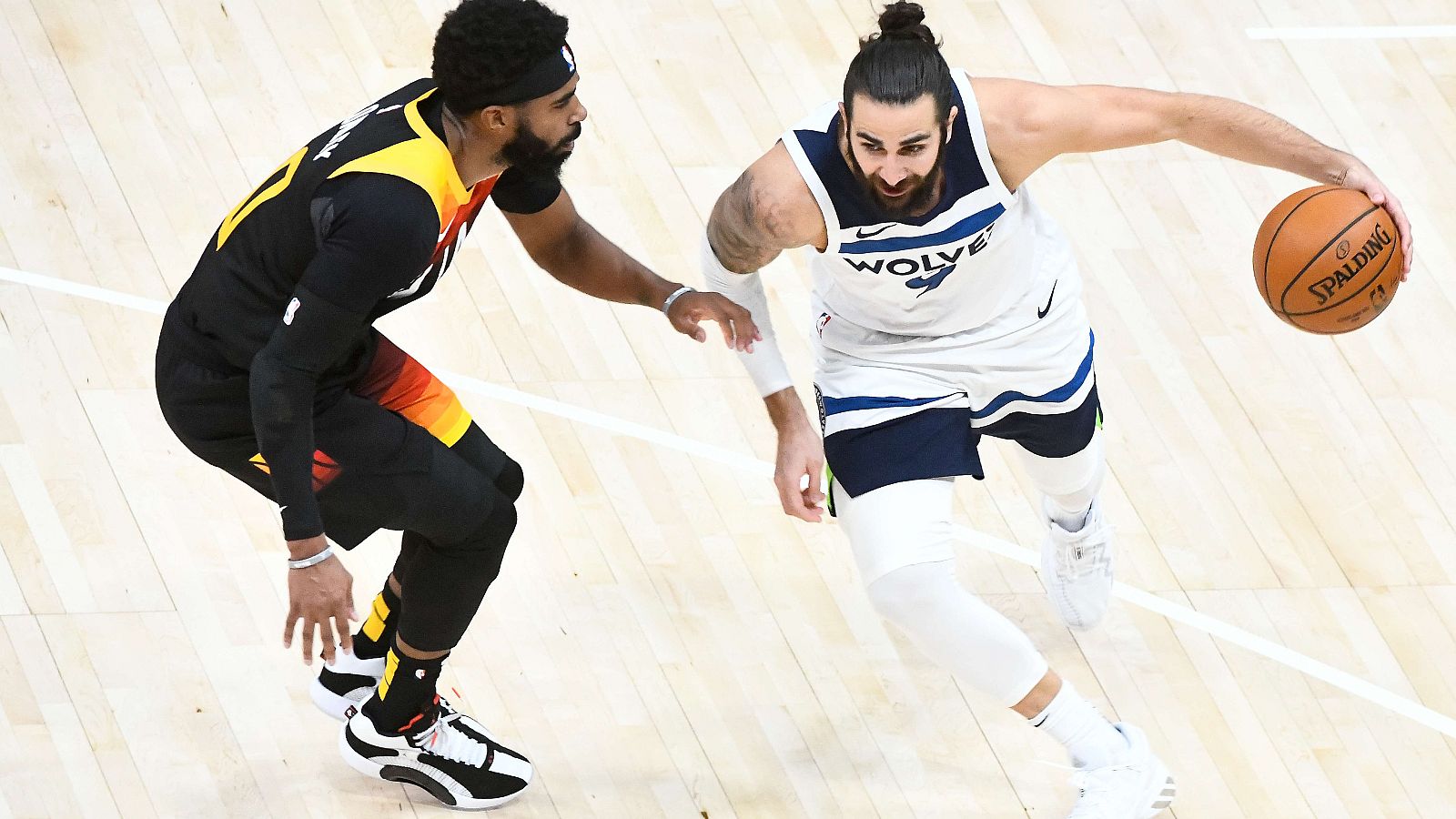 Ricky Rubio se reivindica ante Utah Jazz