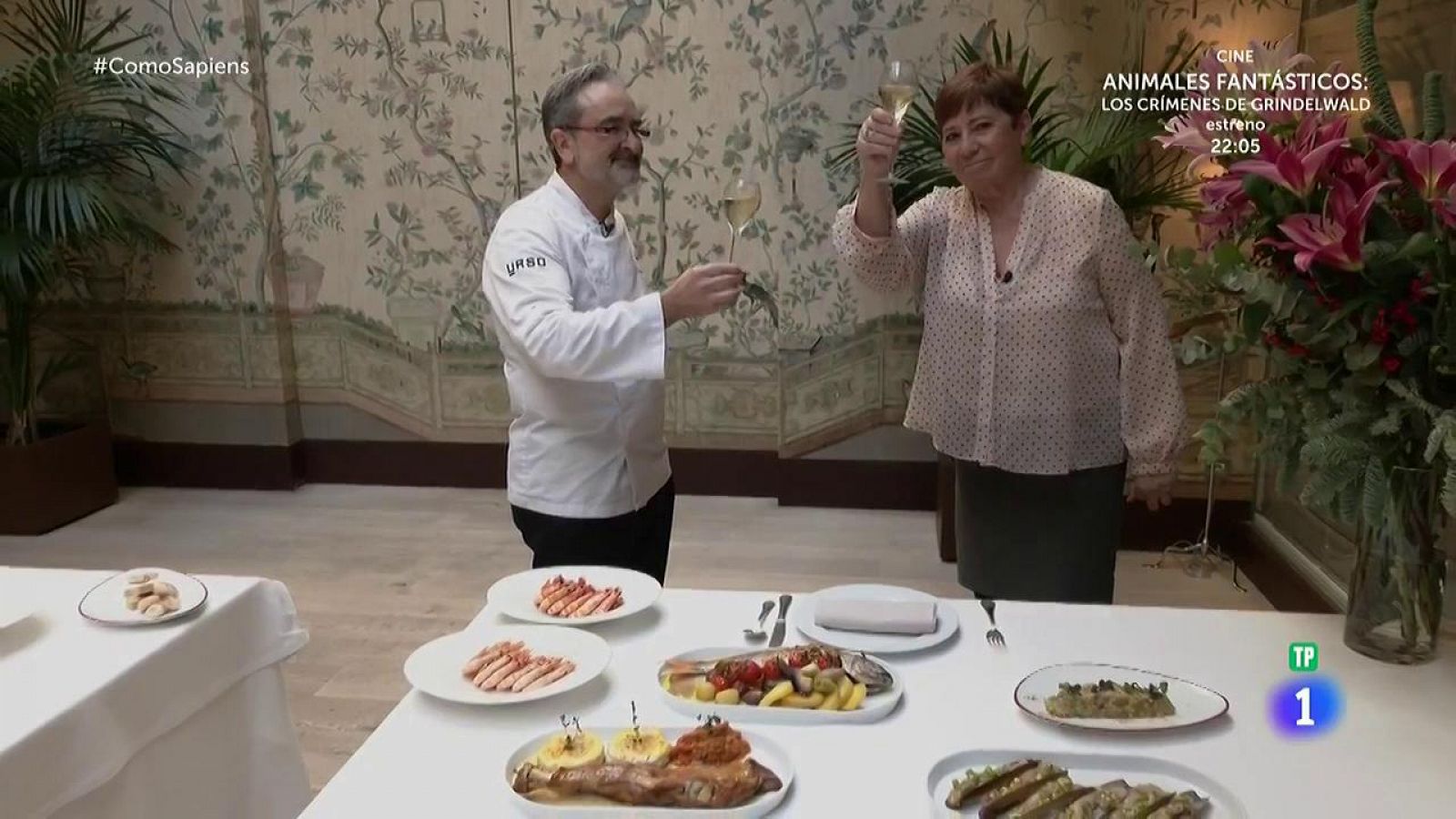 Celia Villalobos viaja en el tiempo a través de la gastronomía