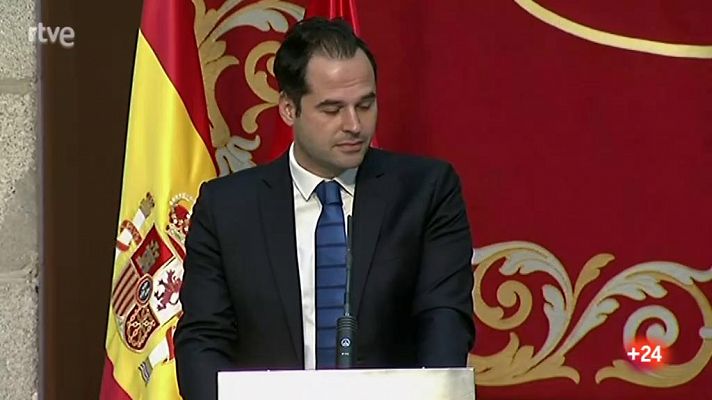 El vicepresidente de Madrid se emociona al recordar a los fallecidos por la COVID-19