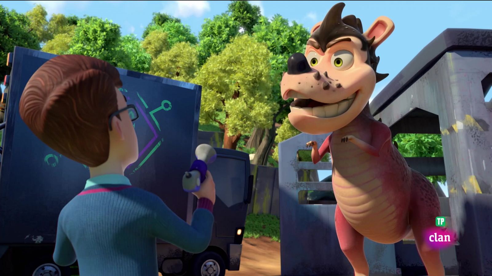 Dennis y Gnasher: Desenfrenados en inglés - Jurassic bark - RTVE.es