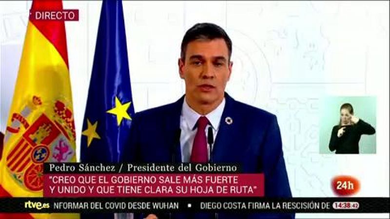 Sánchez ve "valiente" el discurso navideño del rey y asegura que el Gobierno defiende la monarquía
