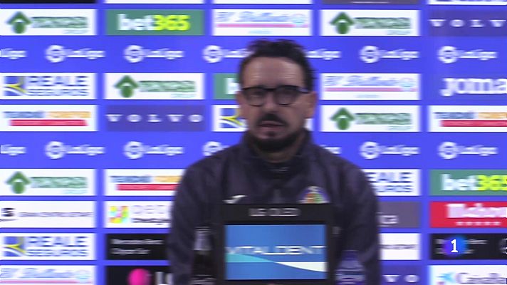 Telediario 1 - Bordalás ve "injusta y desproporcionada" la sanción a Cucho Hernández