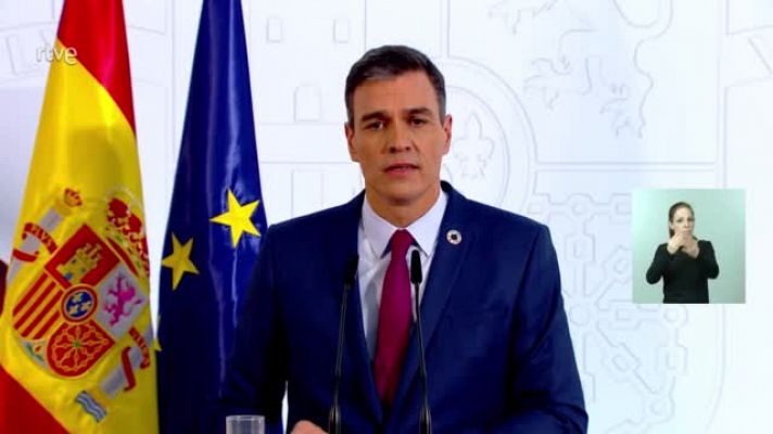L'Informatiu - Sánchez titlla de "valent" el discurs de Nadal de Felip VI