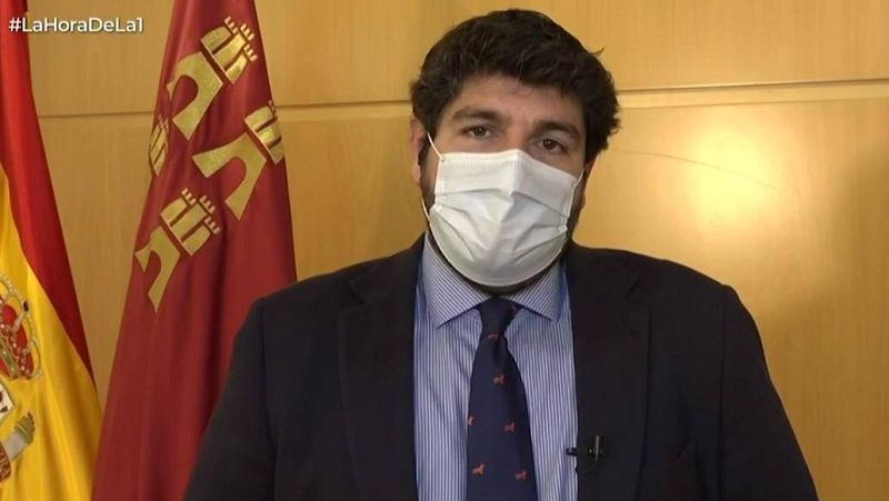 López Miras acusa a Sánchez de "intentar desviar la atención" con el anuncio sobre la reforma de la Corona