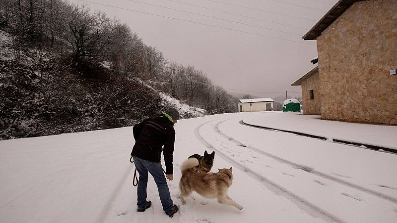 2020 se despide con nieve, viento y frío en casi toda España