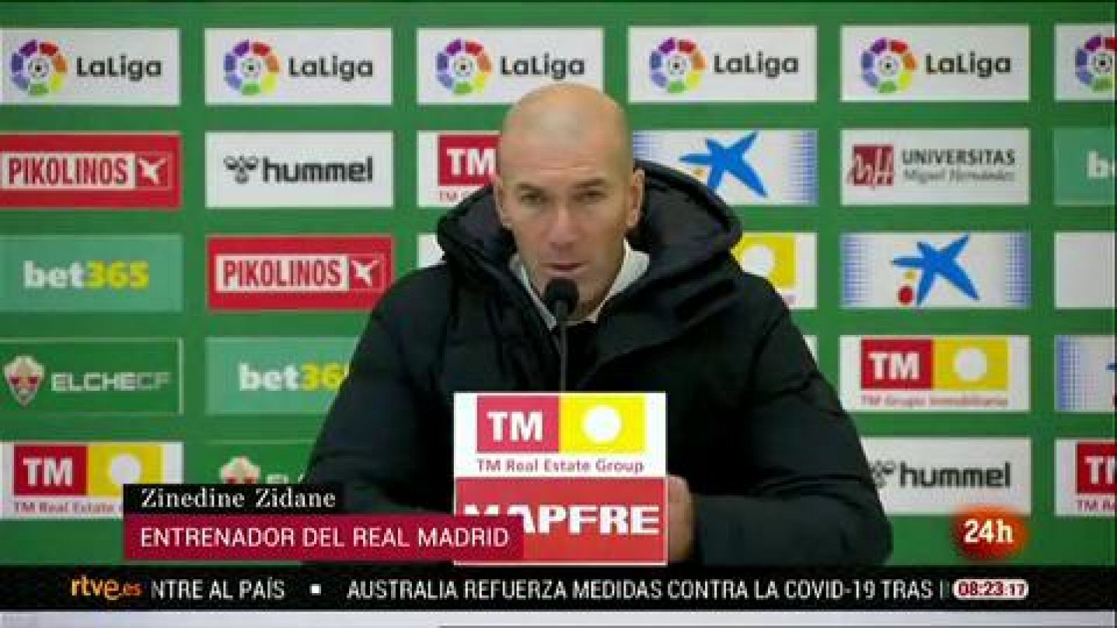 Zidane: "Hemos perdido dos puntos" | Ver