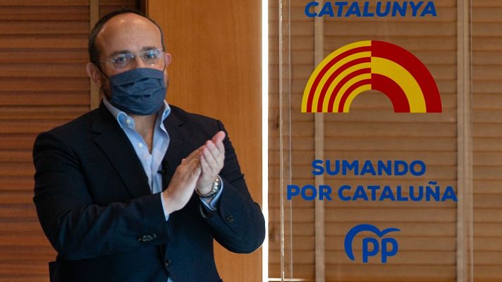 La hora de La 1 - El PP catalán critica a Illa por priorizar el 14F frente a la salud y mentir "como un bellaco" sobre su candidatura