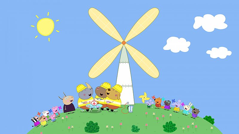 Peppa Pig en inglés - Windmills - RTVE.es - Peppa Pig en inglés | Ver