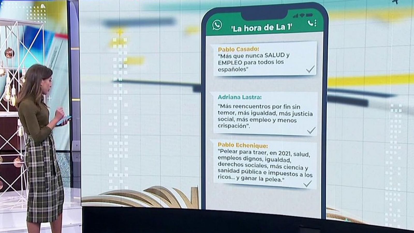Deseos de los políticos para el 2021