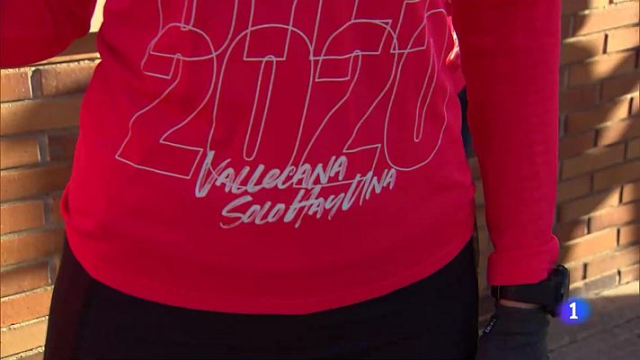 Telediario 1 - Los atletas populares participan en la San Silvestre de otra forma