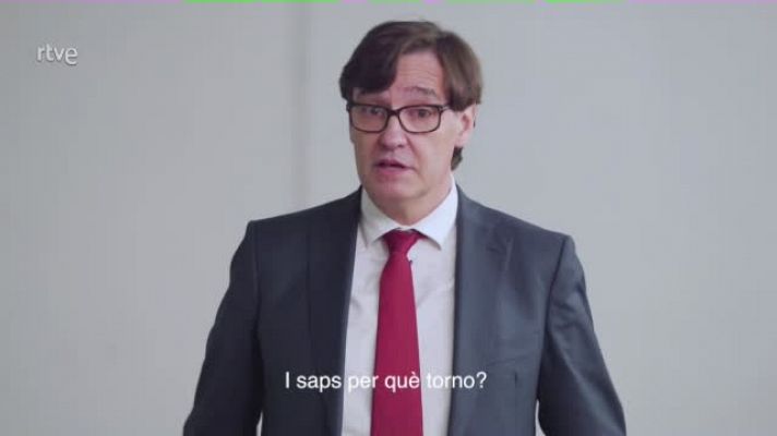 El candidat del PSC a la presidència de la Generalitat, Salvador Illa, presenta la campanya 'Torna Catalunya'