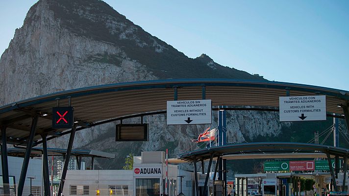 Telediario 1 - Primer día de entrada en vigor del 'Brexit' en Gibraltar