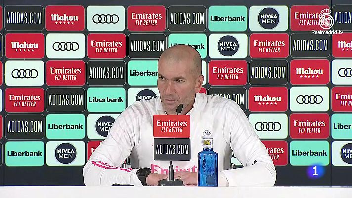 Telediario 1 - Zidane: "Queremos que las renovaciones se arreglen cuanto antes"
