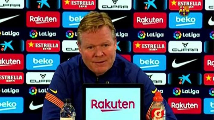 Telediario 1 - Koeman reconoce que el Barça tiene "Messidependencia"
