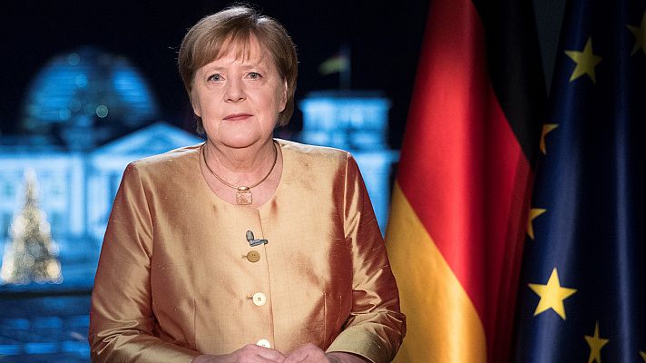 Telediario 1 - 2021, adiós a Merkel