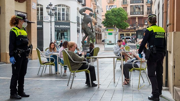 Telediario 1 - Varias comunidades endurecen sus medidas para hacer frente al aumento de contagios