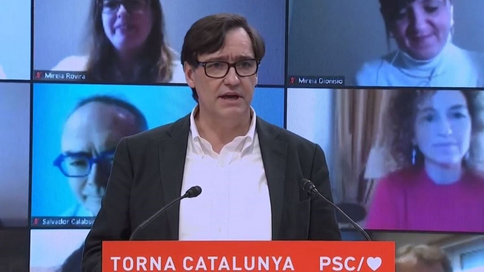 Illa inaugura su precampaña como candidato a la Generalitat