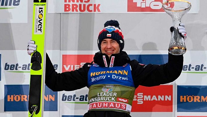 Telediario 1 - Stoch gana Innsbruck y acaricia su tercer 'águila dorada'