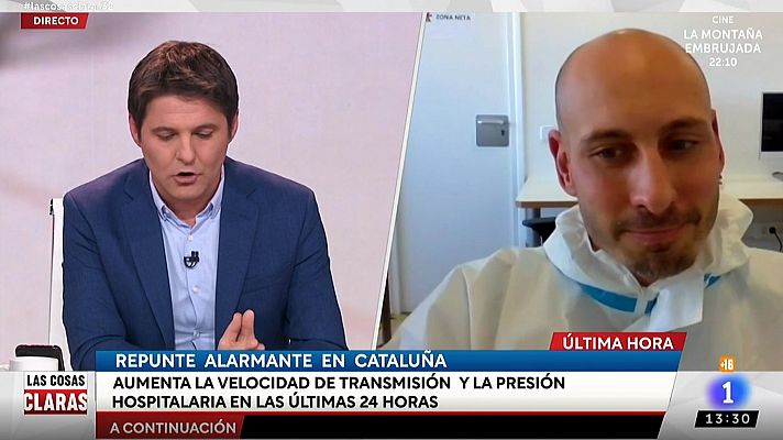 El Hospital del Mar de Barcelona duplica sus ingresos COVID en una semana