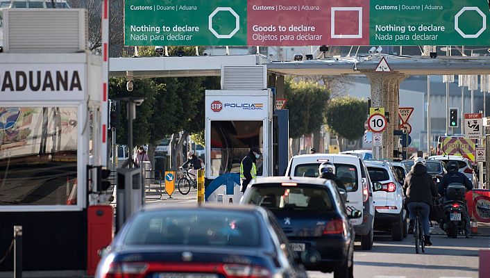 Normalidad en Gibraltar en el primer lunes laborable tras el 'Brexit'