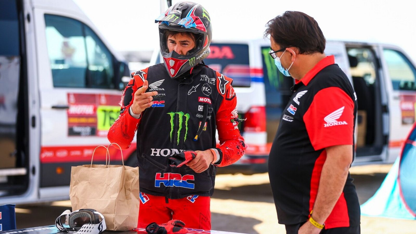 Dakar 2021 | Barreda remonta, gana la etapa y es líder en motos