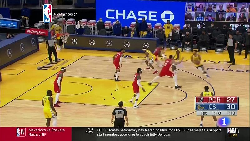 NBA | Curry sonríe de nuevo al anotar 62 puntos en un partido | Ver