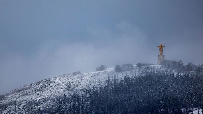 Heladas generalizadas en el interior peninsular, localmente fuertes en zonas de montaña