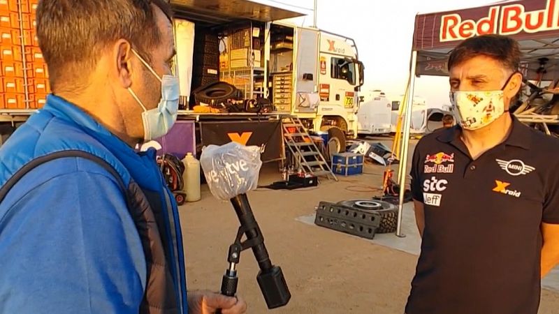 Dakar 2021 | Lucas Cruz: "Hemos tenido un problema para validar un punto de paso"
