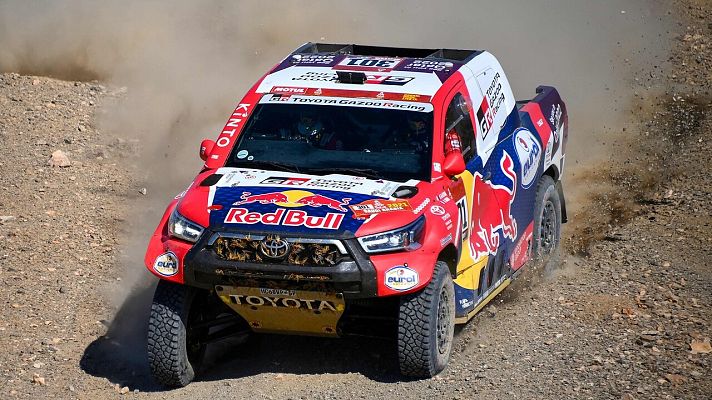Telediario 1 - Dakar 2021 | Nueva victoria de Al-Attiyah y nuevo revés para Sainz