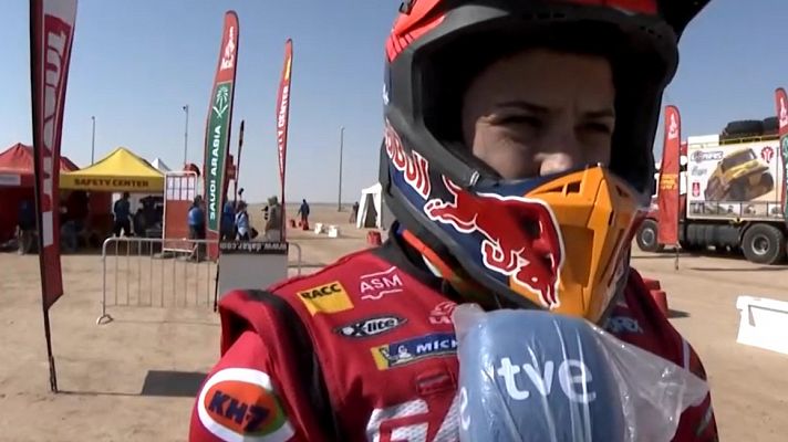 Dakar 2021 | Laia Sanz: "Me voy encontrando cada día mejor"