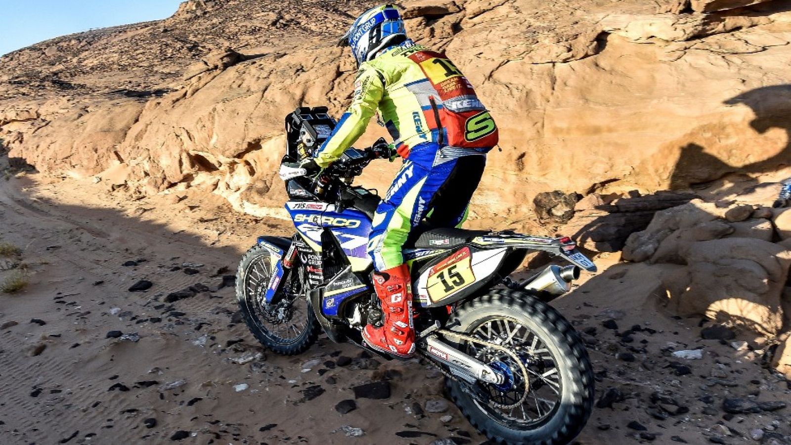 Dakar 2021 | Santolino pierde un neumático para acabar el Dakar