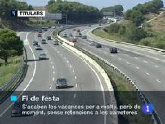 L'Informatiu - L'informatiu cap de setmana - 30/08/09