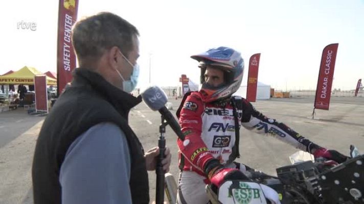 Dakar - Dakar 2021 | Oriol Mena: "Ha sido una etapa extremadamente rápida"