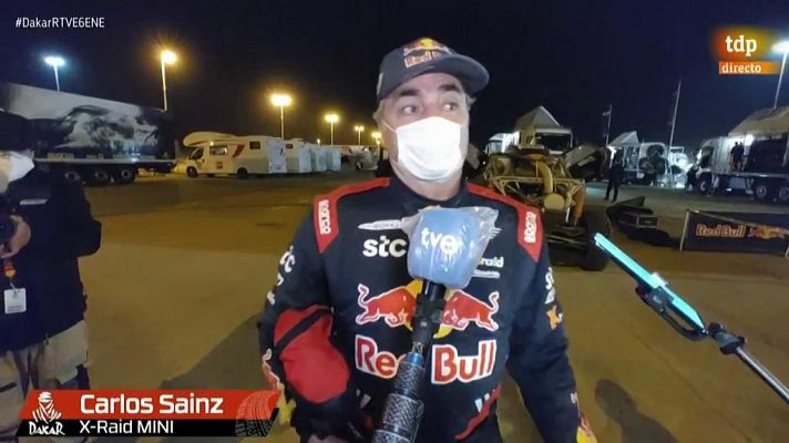 Dakar 2021 | Carlos Sainz: "No están saliendo las cosas como nos hubiesen gustado"