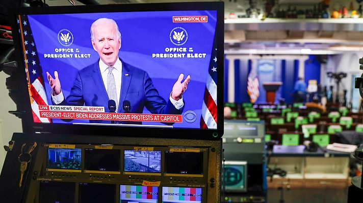 Informativo 24h - Biden llama a Trump a comparecer en televisión y exigir el fin del asedio al Capitolio