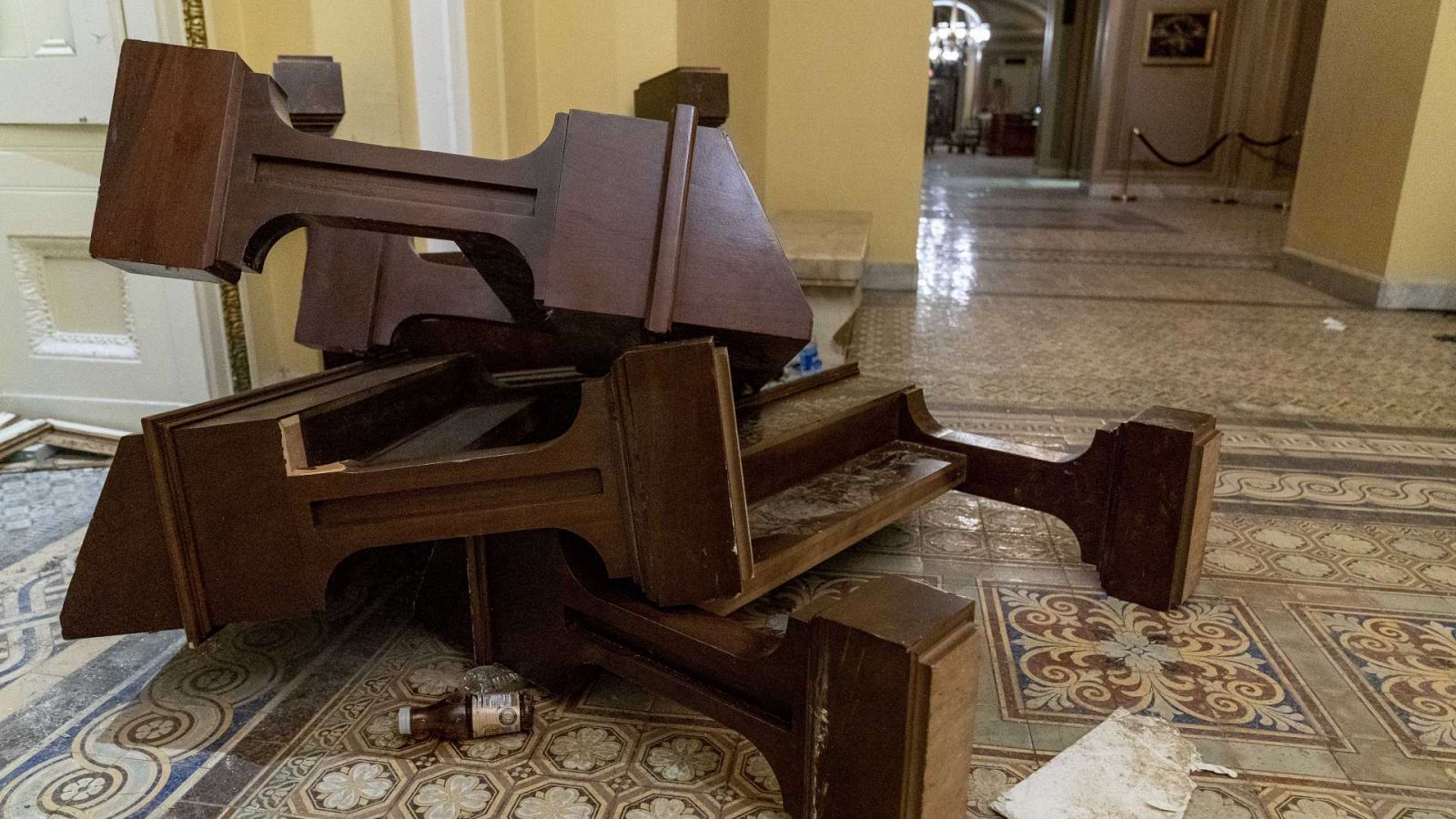 La política española reacciona al asalto al Capitolio