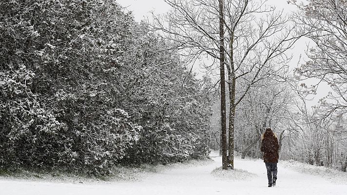 Telediario 1 - Vivir en la calle con temperaturas bajo cero